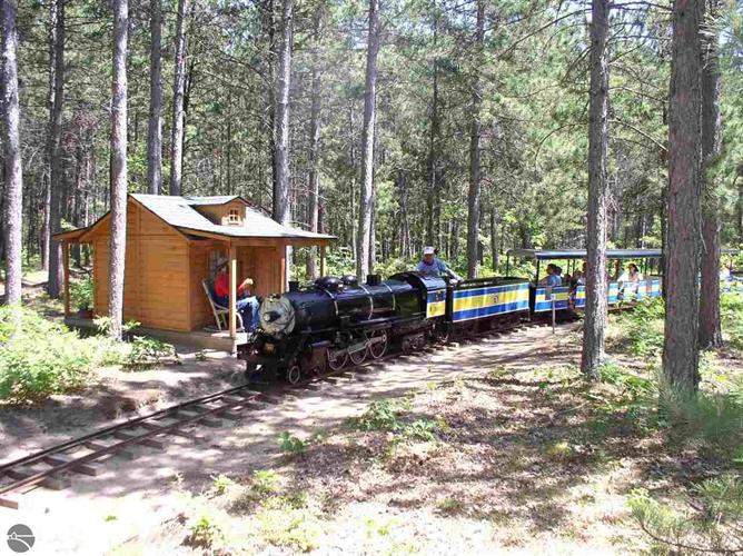 Michigan AuSable Valley Railroad - From Real Estate Listing (newer photo)